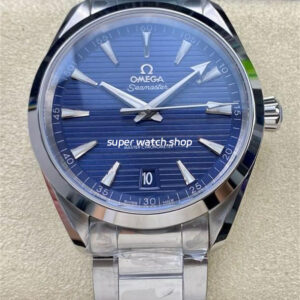 N1 Factory Omega Seamaster Aqua Terra Master Co-Axial Chronometer 220.10.41.21.03.004 41.5mm Full Steel Blue Dial