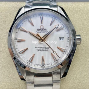 N1 Factory Omega Seamaster Aqua Terra Master Co-Axial Chronometer 231.10.42.21.02.006 41.5mm Full Steel White Dial
