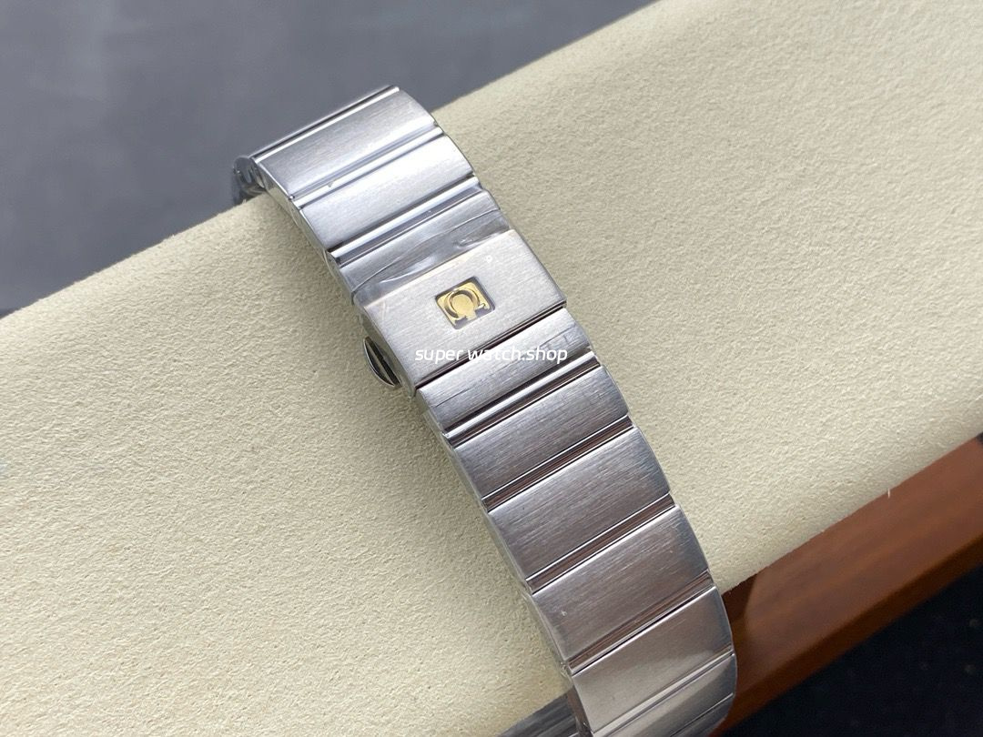 OM+ Factory Omega Constellation Men 123.10.38.21.52.001 38mm Full Steel Diamond Silver Dial - Image 9