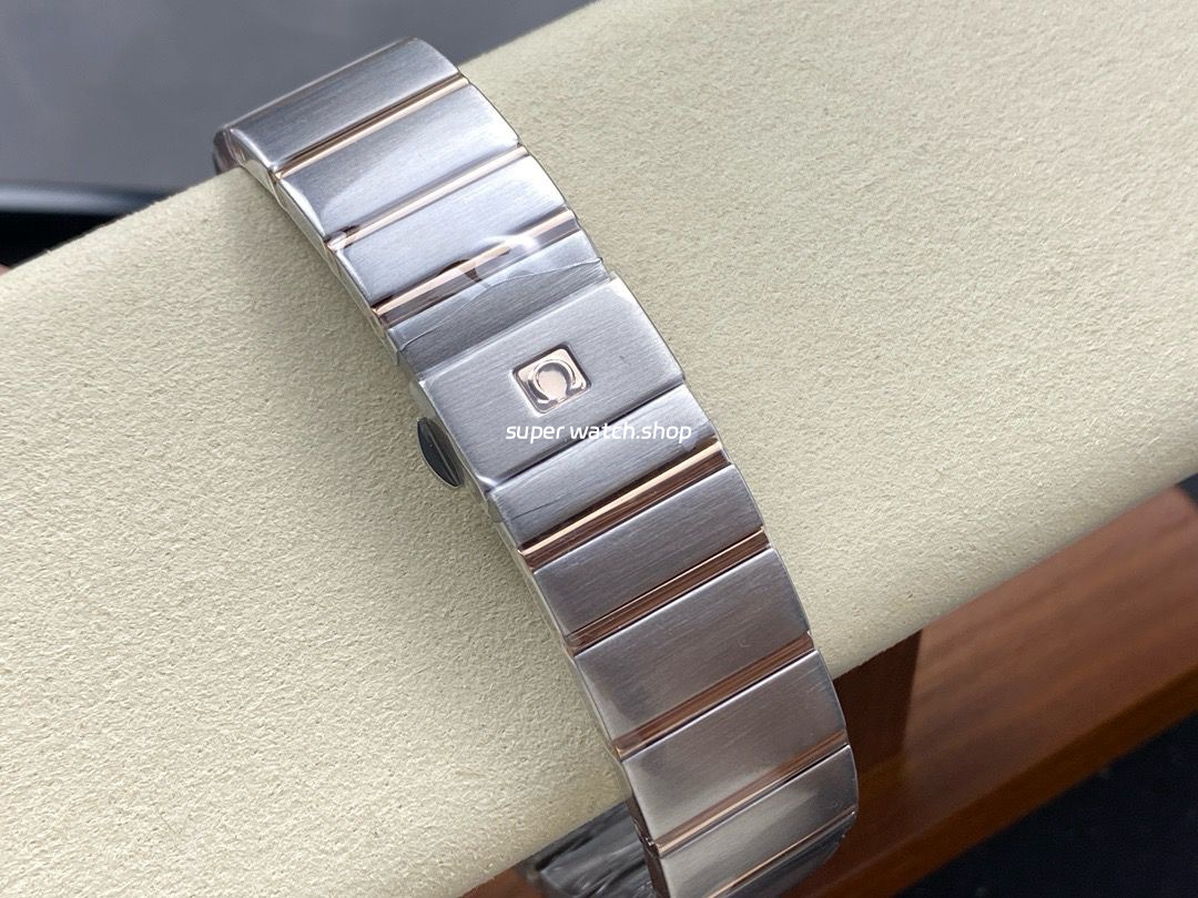 OM+ Factory Omega Constellation Men 123.20.38.21.01.001 38mm Rose Gold Steel Black Dial - Image 9