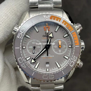 OM Factory Omega Seamaster Planet Ocean Chronograph 215.90.46.51.99.001 45.5mm Full Titanium Grey Dial