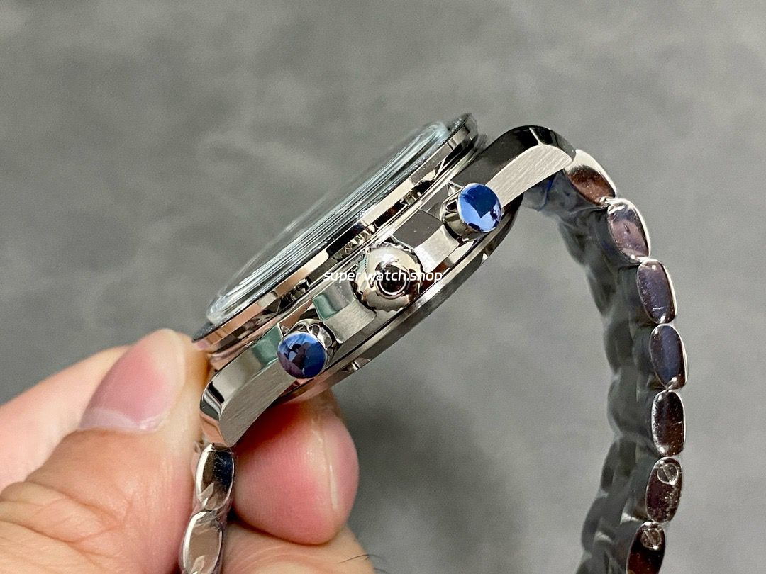 OM Factory Omega Speedmaster Professional Moonwatch 310.30.42.50.04.001 42mm Full Steel White Dial - Image 6