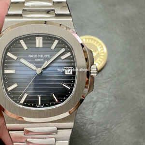 PPF Factory Patek Philippe Nautilus 5811/1G-001 41mm Full White Gold Blue Dial