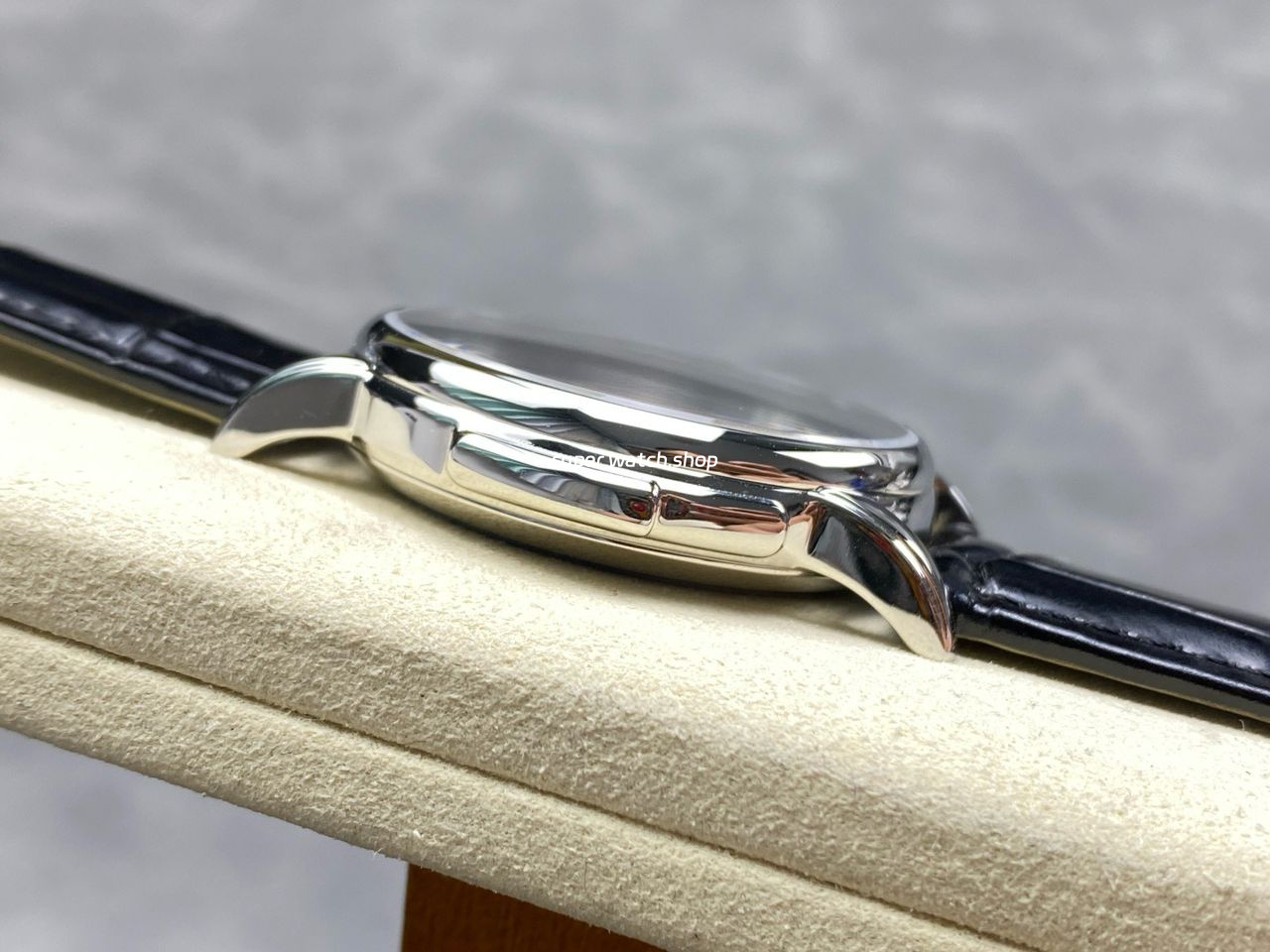 TW Factory Patek Philippe Calatrava 5078G-010 40mm Steel Calfskin Strap Black Dial - Image 5