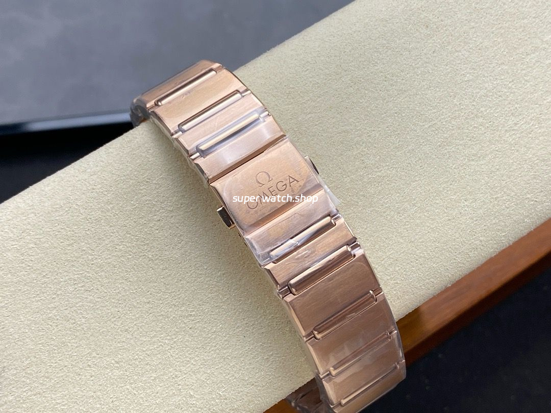 V+ Factory Omega Constellation 131.50.41.21.99.002 41mm Champagne Ceramic Bezel Full Rose Gold Champagne Dial - Image 8