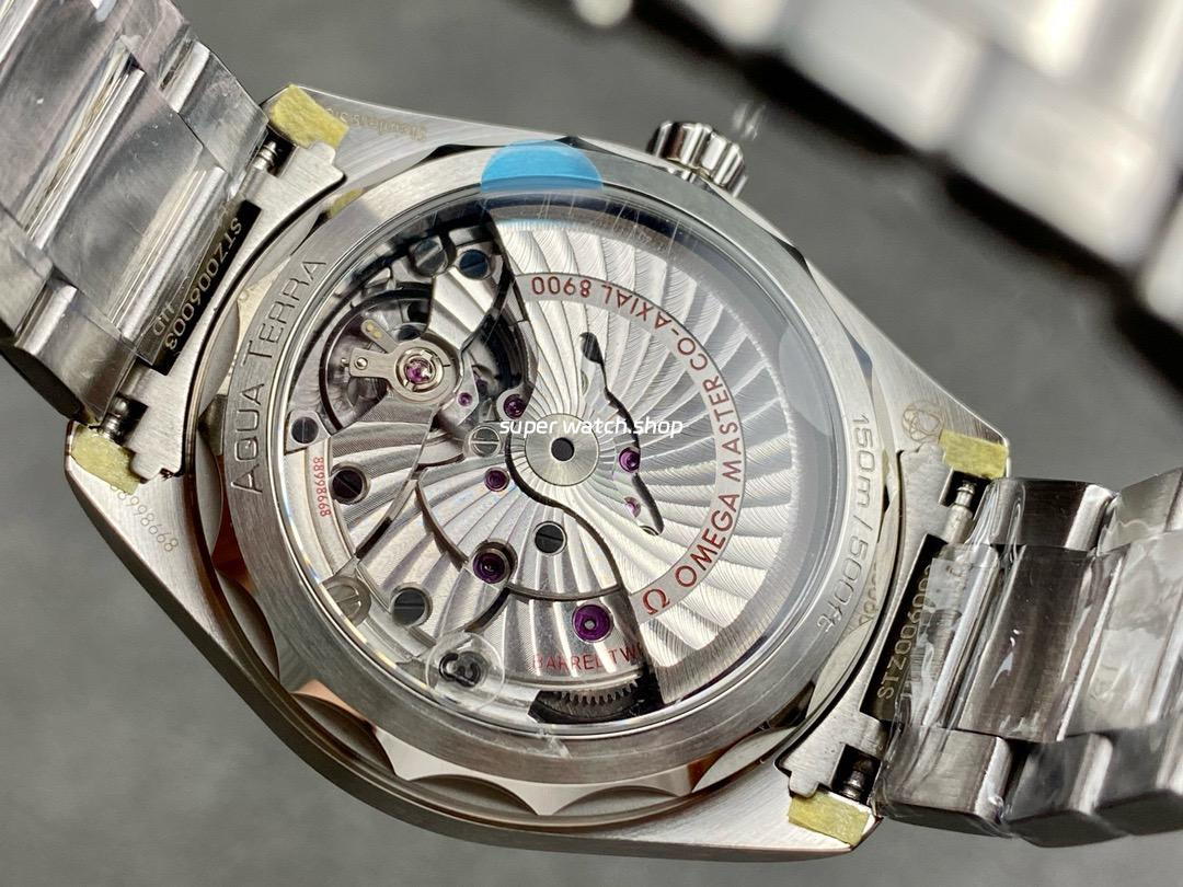 VS Factory Omega Seamaster Aqua Terra 220.10.41.21.01.001 41mm Full Steel Olive Green Dial - Image 7