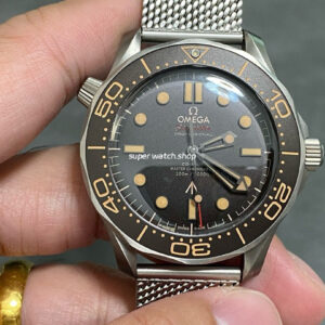 VS Factory Omega Seamaster Diver 300M 210.90.42.20.01.001 42mm Full Titanium Black Dial