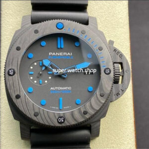 VS Factory Panerai Luminor Submersible PAM00960 42mm Carbon Fiber Black Rubber Strap Black Dial