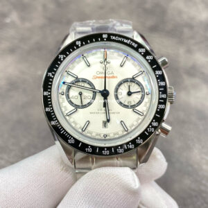 OM Factory Omega Speedmaster Racing 329.30.44.51.04.001 44.25mm Full Steel White Dial