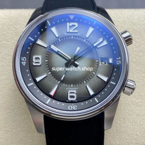 BLS Factory Jaeger-LeCoultre Polaris Date Q906863J 42mm Steel Rubber Strap Arabic Numerals Green Dial