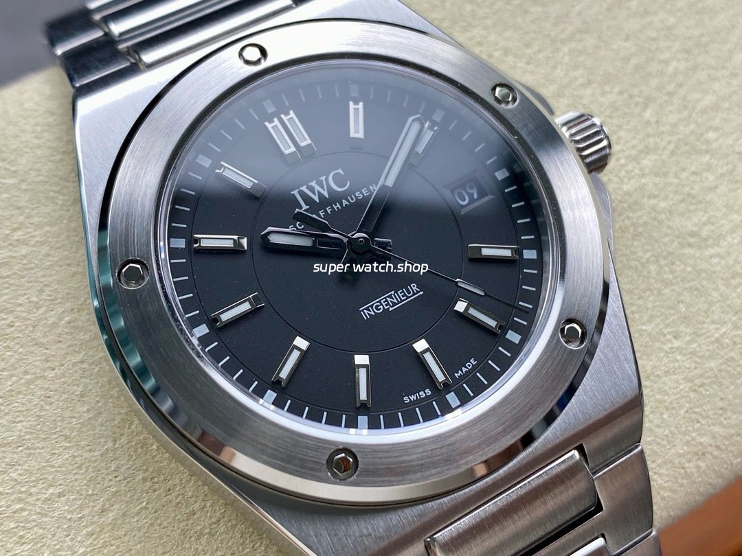 GH Factory IWC Ingenieur Automatic IW323902 40mm Full Steel Black Dial - Image 2