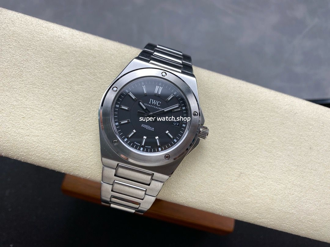 GH Factory IWC Ingenieur Automatic IW323902 40mm Full Steel Black Dial - Image 5
