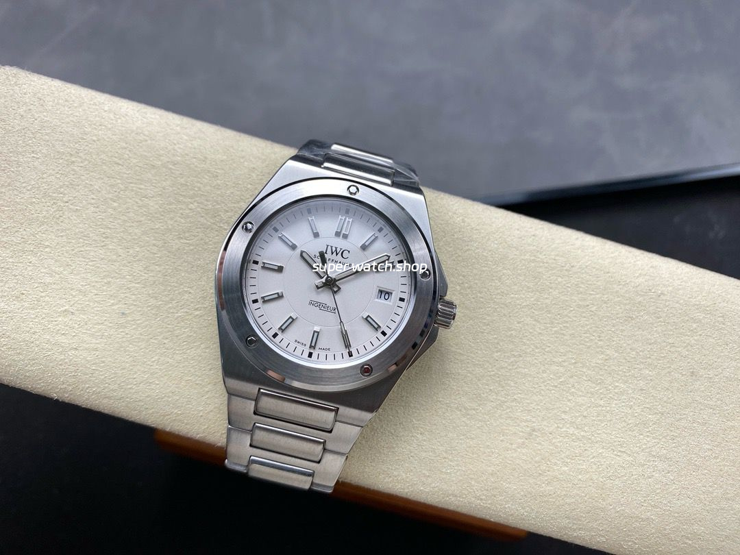 GH Factory IWC Ingenieur Automatic IW323904 40mm Full Steel White Dial - Image 5