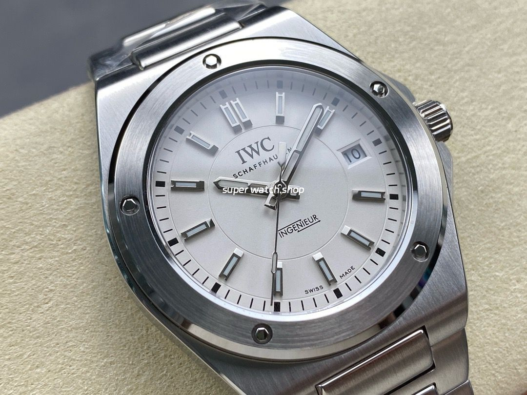 GH Factory IWC Ingenieur Automatic IW323904 40mm Full Steel White Dial - Image 2