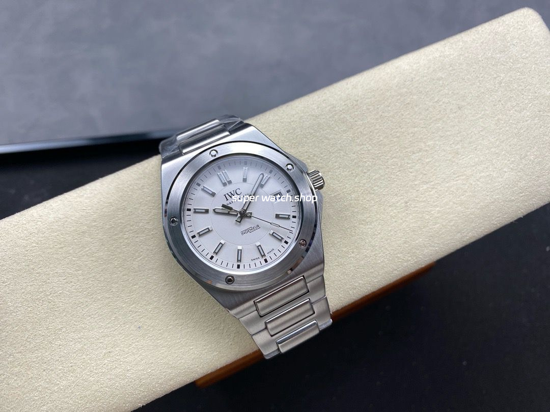 GH Factory IWC Ingenieur Automatic IW323904 40mm Full Steel White Dial - Image 4