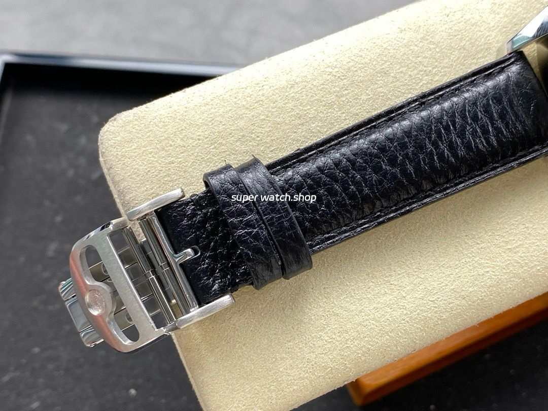 GR Factory IWC Portuguese IW358315 40mm Steel Leather Strap Arabic Numerals Red Dial - Image 8