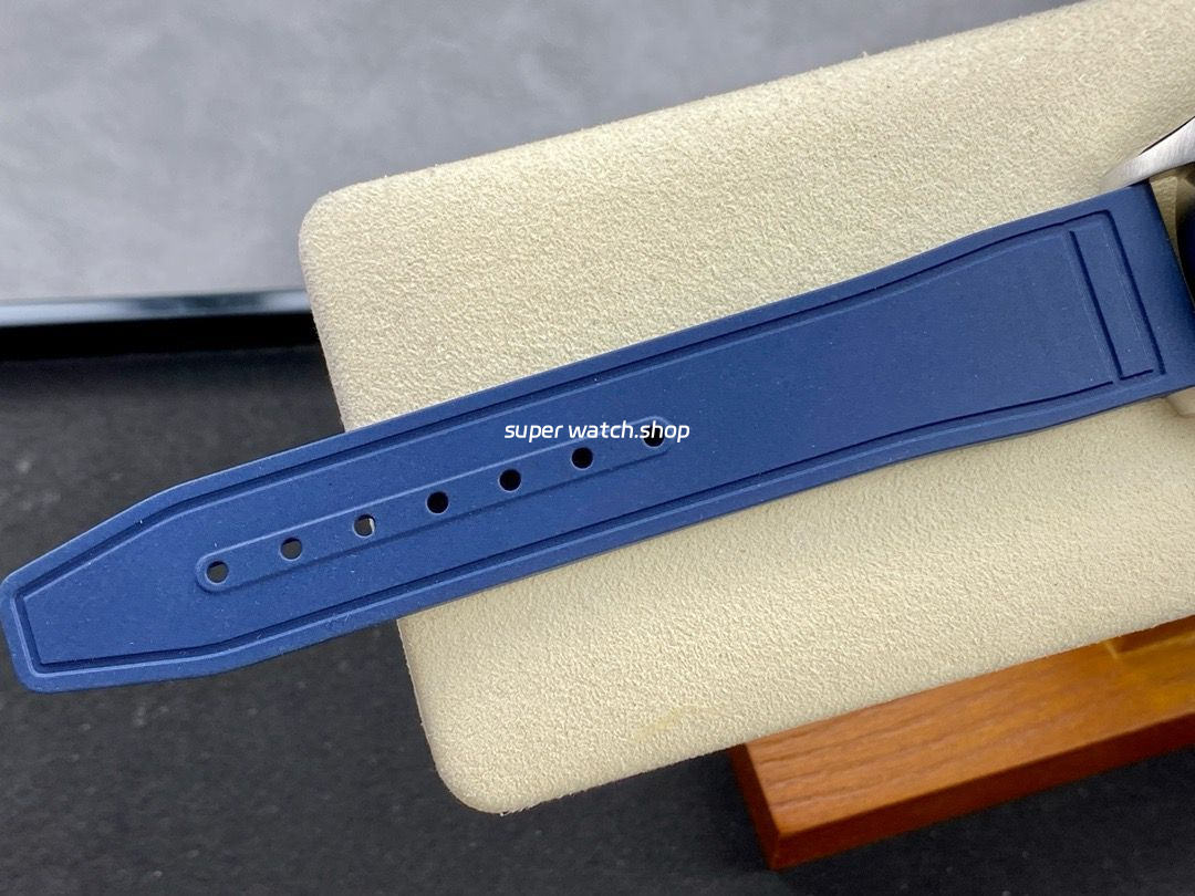 M+ Factory IWC Pilot Mark IW328203 40mm Steel Rubber Strap Arabic Numerals Blue Dial - Image 9