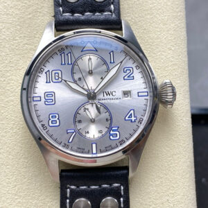 TW Factory IWC Big Pilot 46mm Arabic Numerals Silver Dial