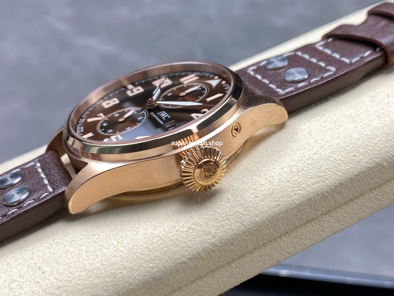 TW Factory IWC Big Pilot IW515204 46mm Arabic Numerals Brown Dial - Image 6