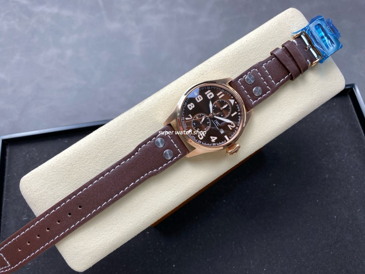 TW Factory IWC Big Pilot IW515204 46mm Arabic Numerals Brown Dial - Image 4