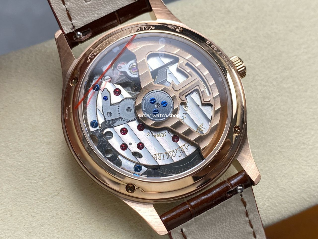 TW Factory Jaeger-LeCoultre Master Calendar Q1552520 39mm Rose Gold Silver Dial - Image 7