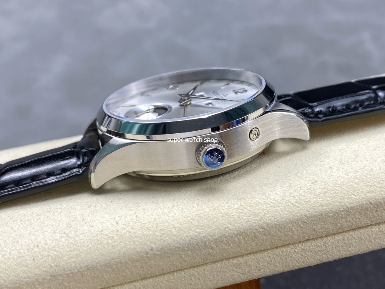 TW Factory Jaeger-LeCoultre Master Calendar Q4148480 39mm Steel Leather Strap White Dial - Image 6