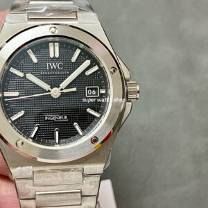 V7 Factory IWC Ingenieur Automatic IW328901 40mm Full Steel Black Dial