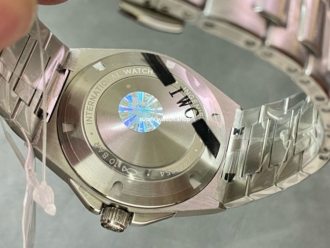 V7 Factory IWC Ingenieur Automatic IW328902 40mm Full Steel Silver Dial - Image 7
