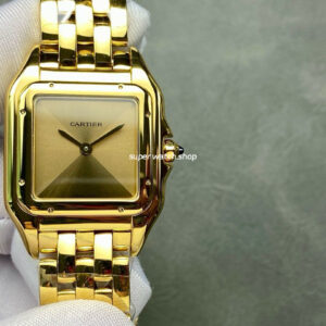 AF Factory Cartier Panthère 27mm Full Yellow Gold Gold Dial