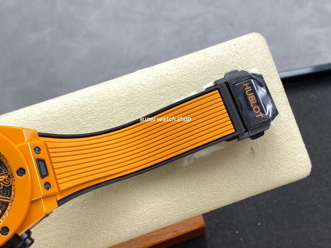 BBF Factory Hublot Big Bang Unico 441.CU.5910.RX 42mm Orange Ceramic Orange Rubber Strap Skeletonized Dial - Image 8
