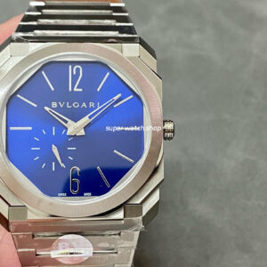 BV Factory Bvlgari Octo Finissimo 103431 40mm Full Steel Blue Dial