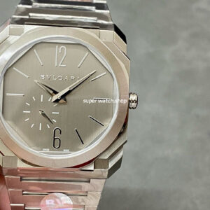 BV Factory Bvlgari Octo Finissimo 103464 40mm Full Grey Steel Grey Dial