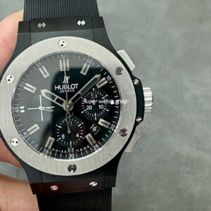 HB Factory Hublot Big Bang 301.CK.1140.RX 44mm Ceramic Rubber Strap Black Dial