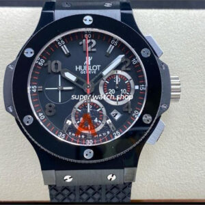 HB Factory Hublot Big Bang 301.CX.130.RX 44mm Ceramic Rubber Strap Black Dial