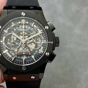 HB Factory Hublot Classic Fusion Aerofusion 525.cm.0170.rx 45mm Ceramic Rubber Strap Skeletonized Dial