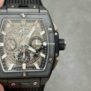 HUB Factory Hublot Spirit Of Big Bang Limited Edition 642.CI.0170.RX 42mm Ceramic Rubber Strap Skeletonized Dial