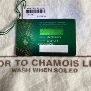 Rolex Top Replica Warranty Card And White Label