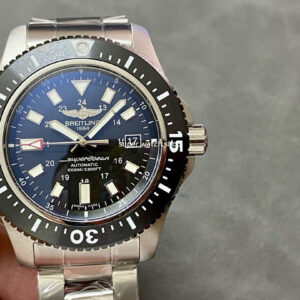 TF Factory Breitling Superocean II Y17393101B1A1 44mm Full Steel Black Dial