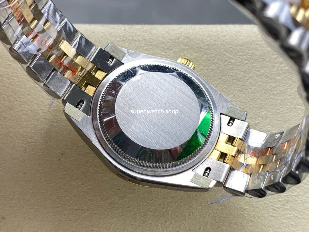8+ Factory Rolex Datejust 278273-0020 31mm Half Yellow Gold Diamond Pink Dial Jubilee - Image 7