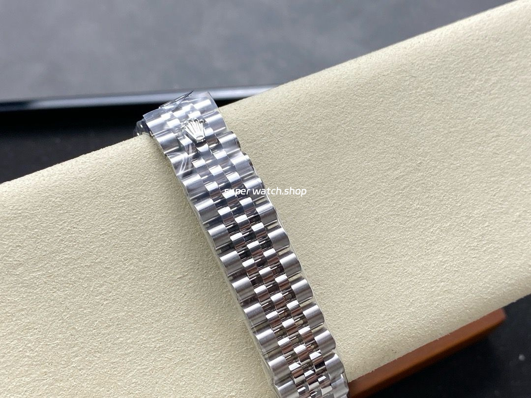 8+ Factory Rolex Datejust 278274-0026 31mm Full Steel Roman Numerals Diamond Purple Dial Jubilee - Image 8
