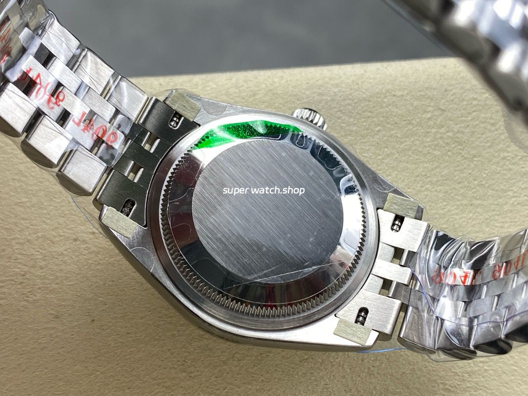8+ Factory Rolex Datejust 278274-0026 31mm Full Steel Roman Numerals Diamond Purple Dial Jubilee - Image 7