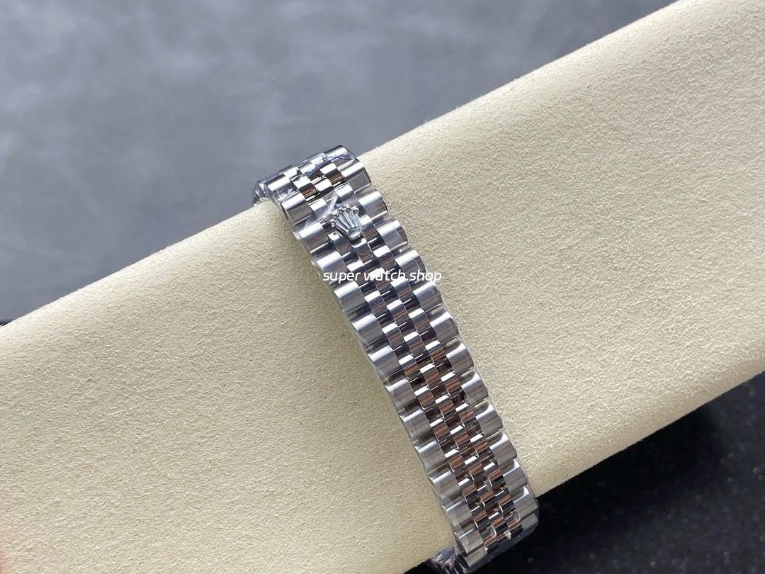 8+ Factory Rolex counterweight Datejust 278274-0002 31mm Full 904L Roman Numerals Black Dial Jubilee - Image 8