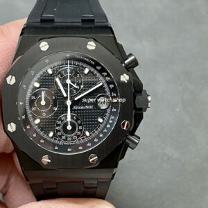 APF Factory Audemars Piguet Royal Oak Offshore Chronograph 26238CE.OO.1300CE.01 42mm Ceramic Rubber Strap Black Dial