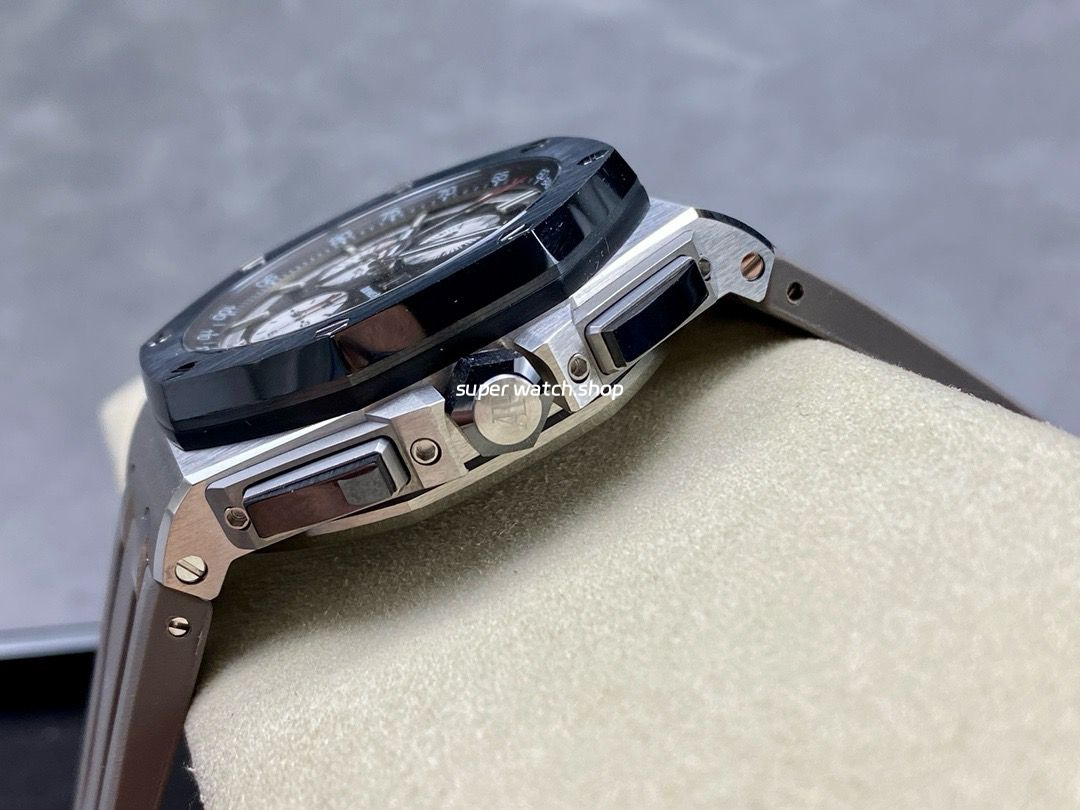 APF Factory Audemars Piguet Royal Oak Offshore Chronograph 26405CE.OO.A002CA.01 44mm Titanium Rubber Strap Grey Dial - Image 6