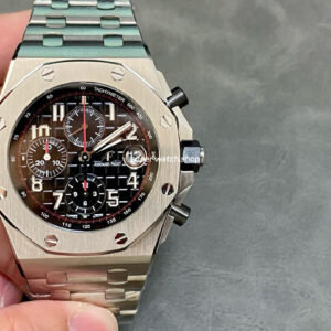 APF Factory Audemars Piguet Royal Oak Offshore Chronograph 26470ST.OO.A101CR.01 42mm Full Steel Arabic Numerals Black Dial