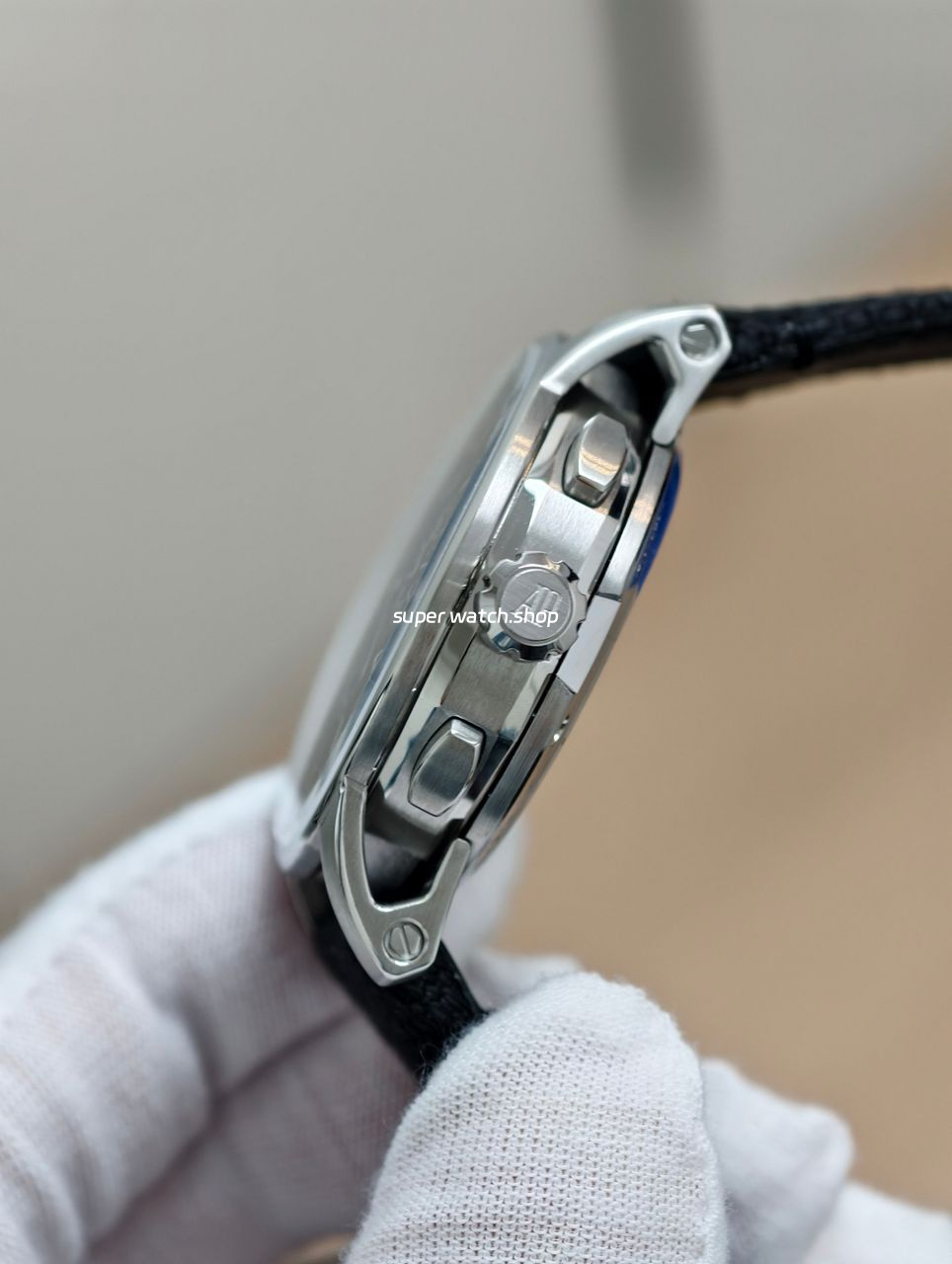 APS Factory Audemars Piguet Code 11.59 26393BC.OO.A002KB.01 41mm Steel Canvas Strap Blue Dial - Image 5