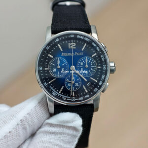 APS Factory Audemars Piguet Code 11.59 26393BC.OO.A002KB.01 41mm Steel Canvas Strap Blue Dial
