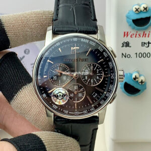 APS Factory Audemars Piguet Code 11.59 26393CR.OO.A002KB.01 41mm White Gold Canvas Strap Grey Dial