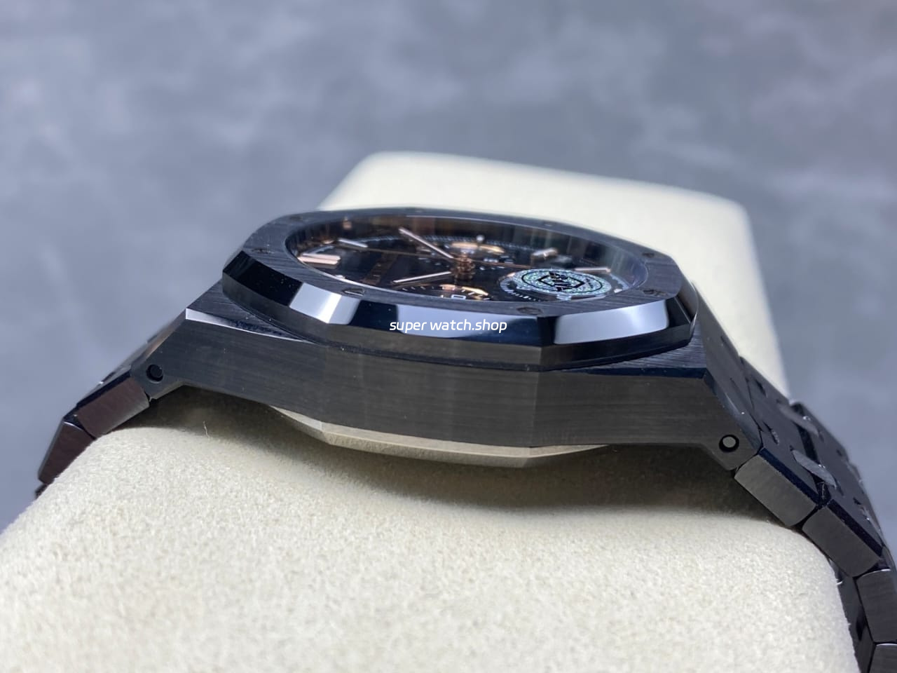 APS Factory Audemars Piguet Royal Oak Chronograph 26240CE.OO.1225CE.01 41mm Full Ceramic Black Dial - Image 6