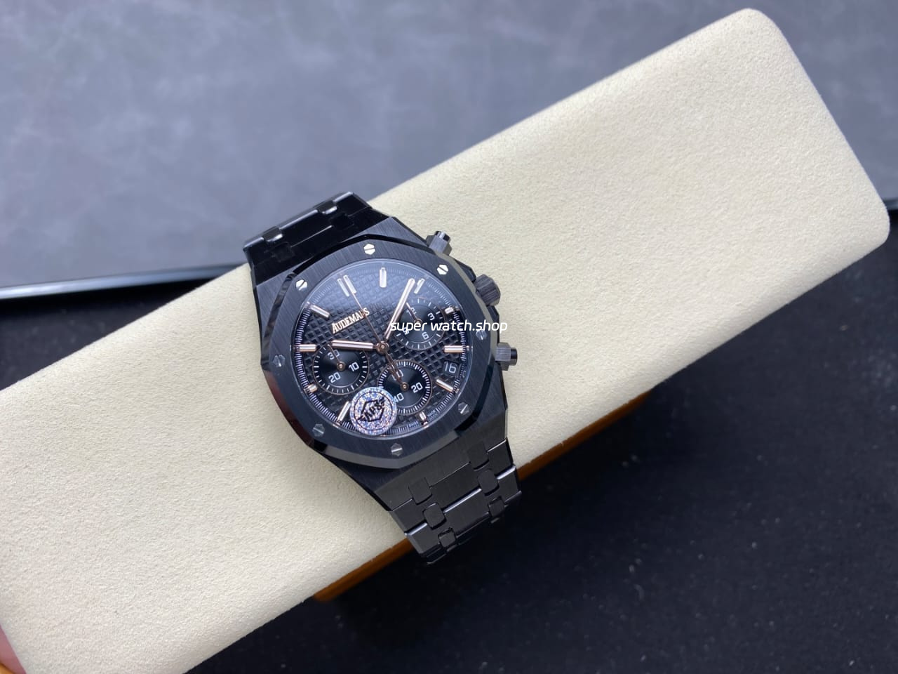 APS Factory Audemars Piguet Royal Oak Chronograph 26240CE.OO.1225CE.01 41mm Full Ceramic Black Dial - Image 4